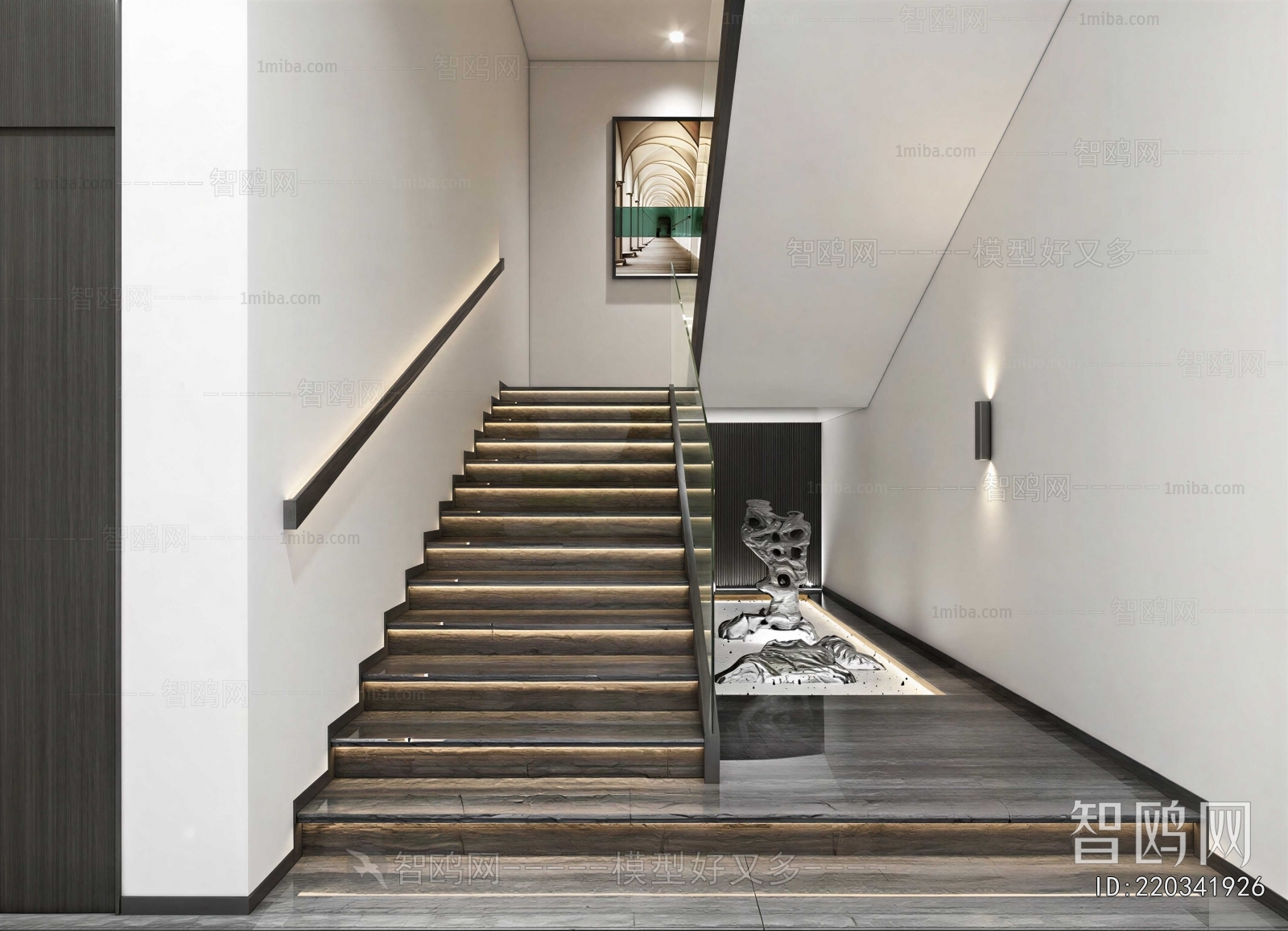 Modern Office Stairwell