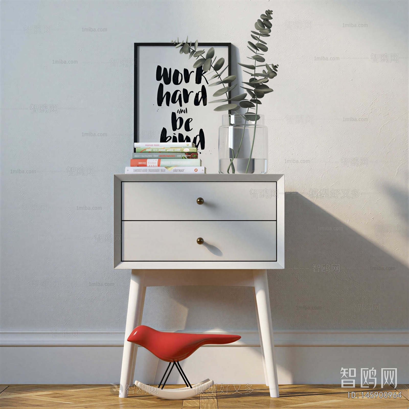 Modern Bedside Cupboard
