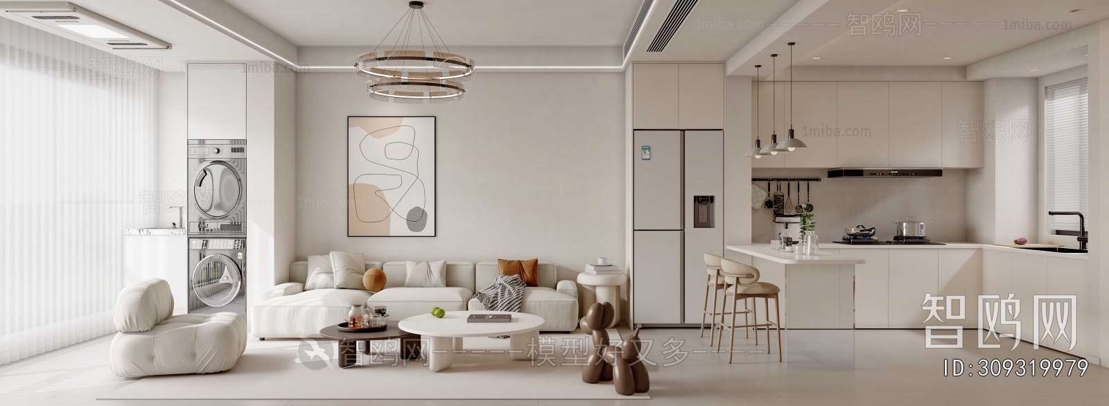 Nordic Style A Living Room