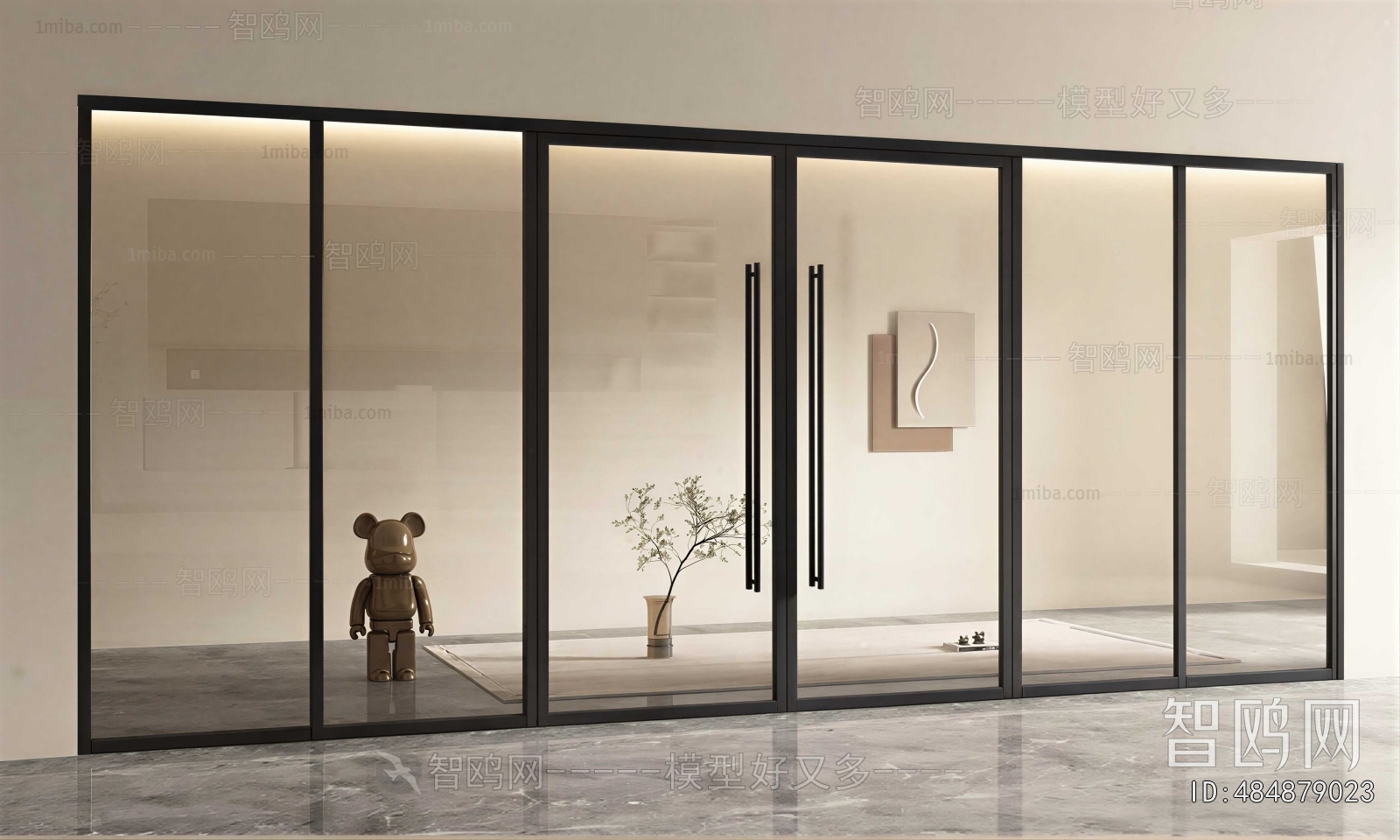 Modern Double Door