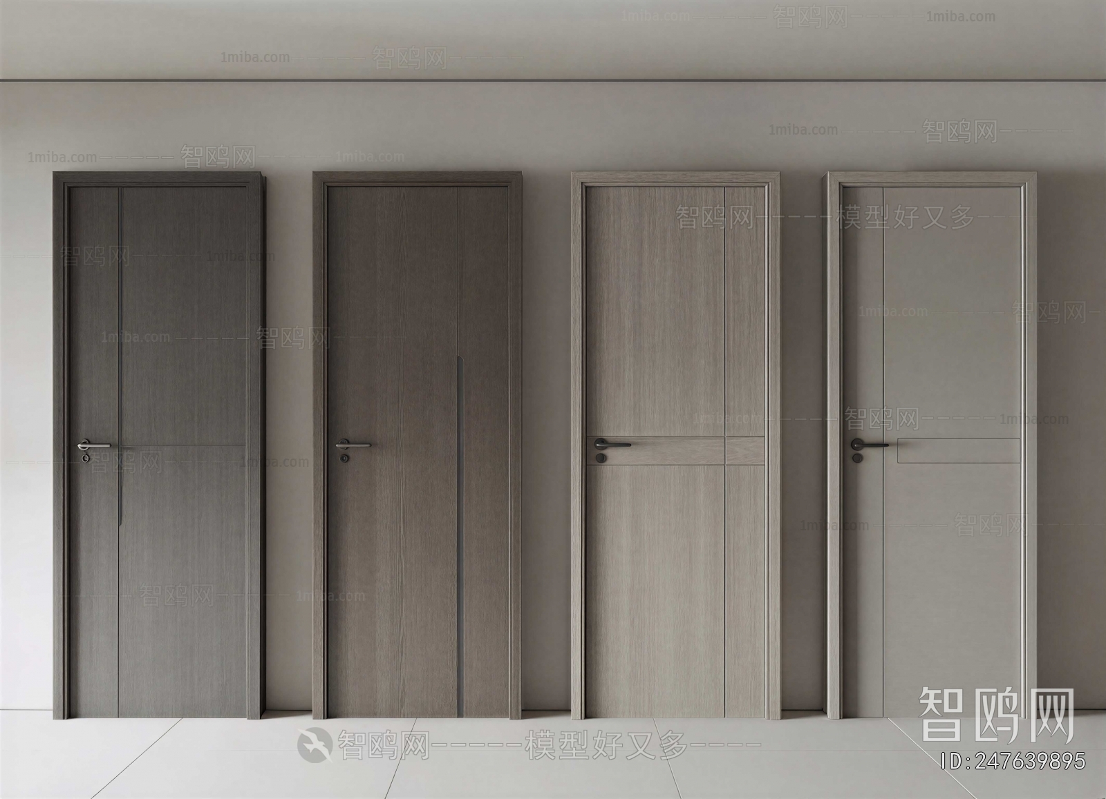 Modern Single Door