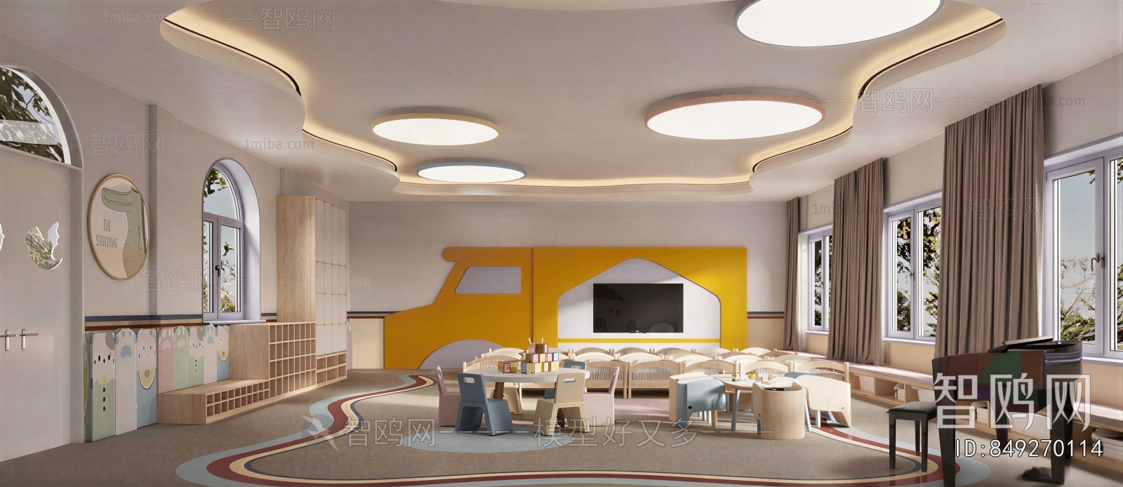 Modern Children's Playroom