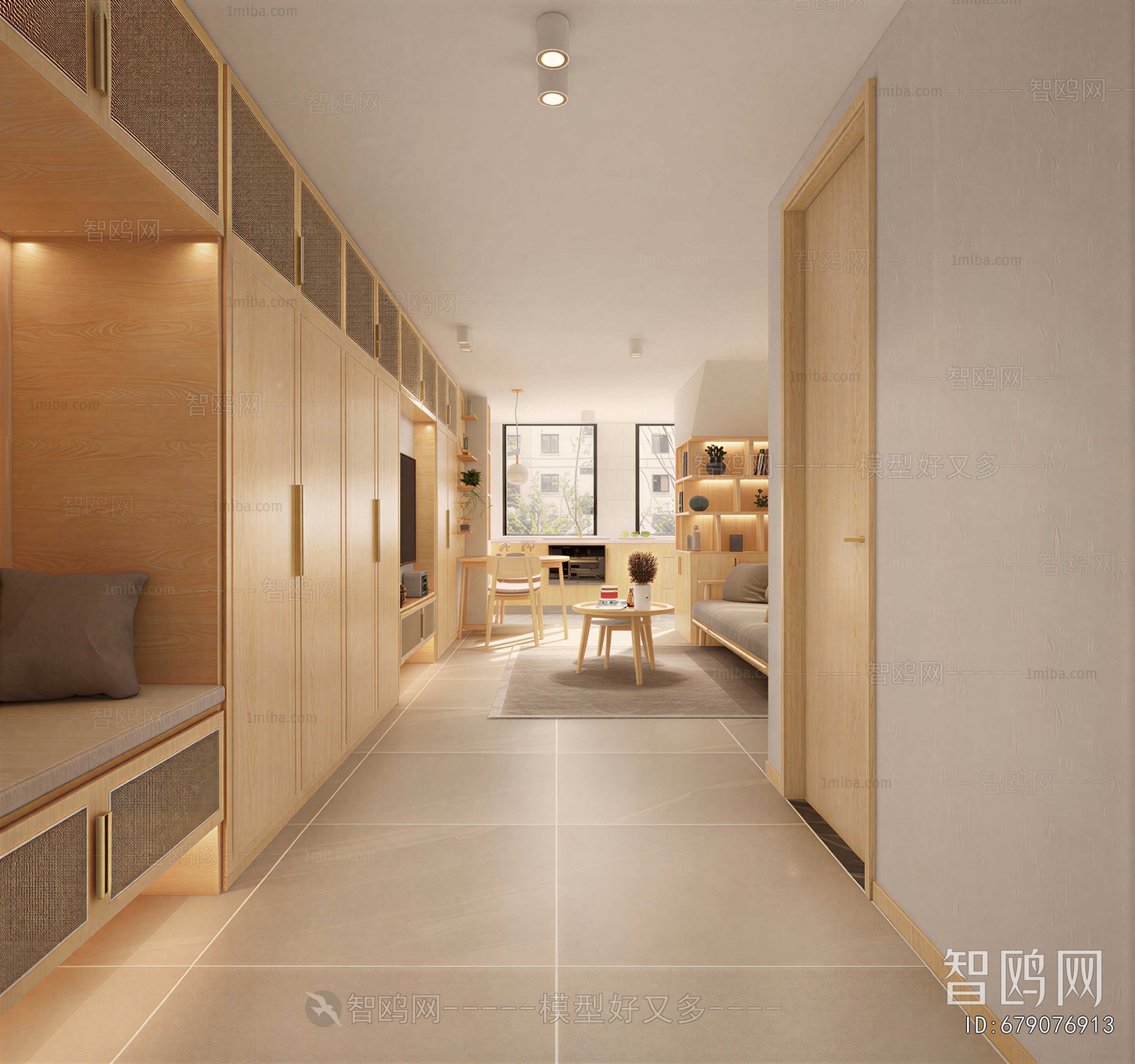 Modern Hallway