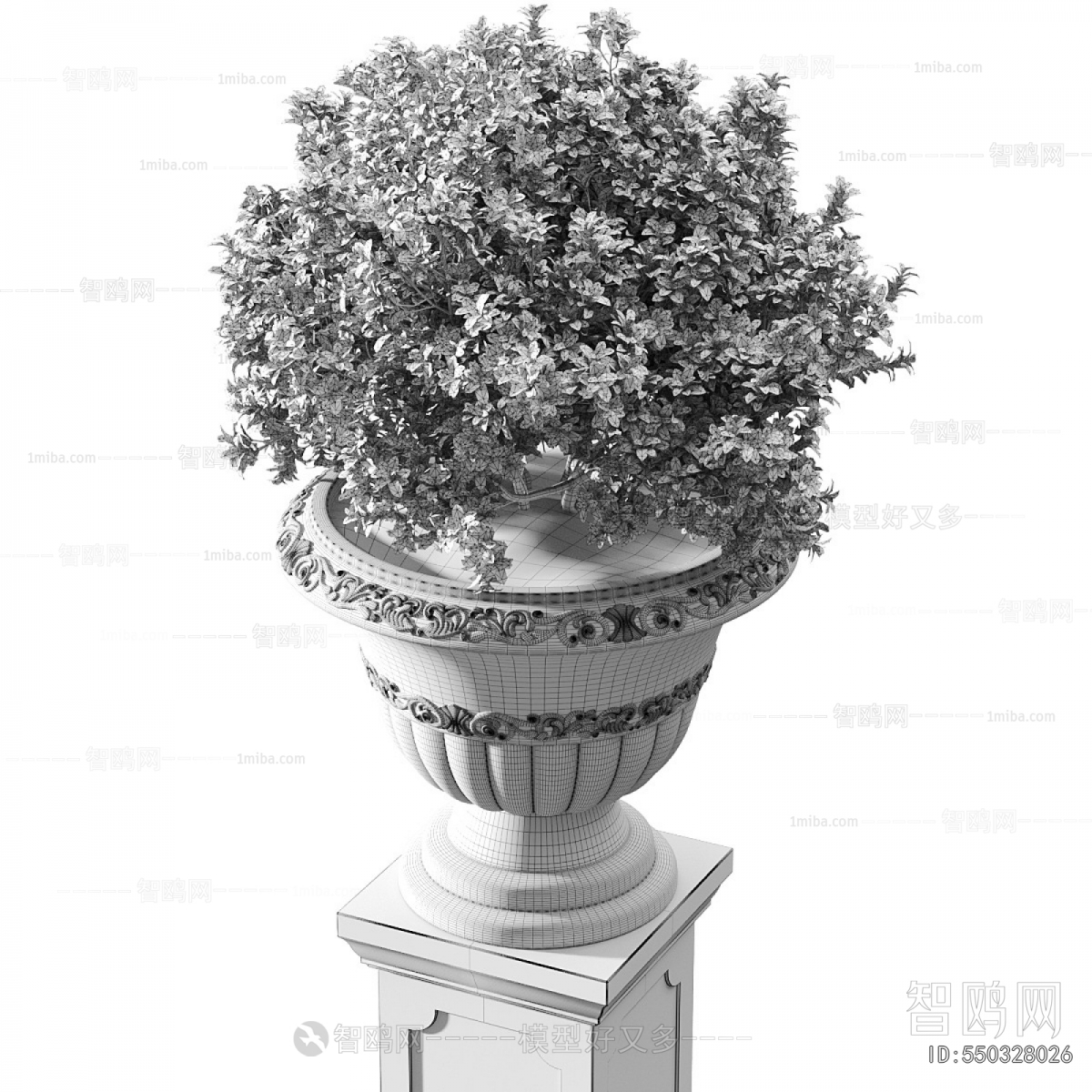 Simple European Style Flower Bed, Flower Bowl, Flower Box