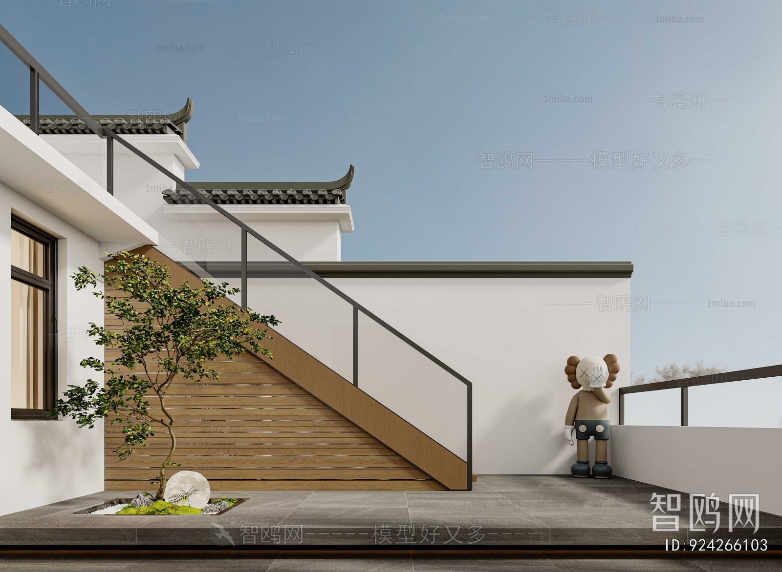 New Chinese Style Terrace
