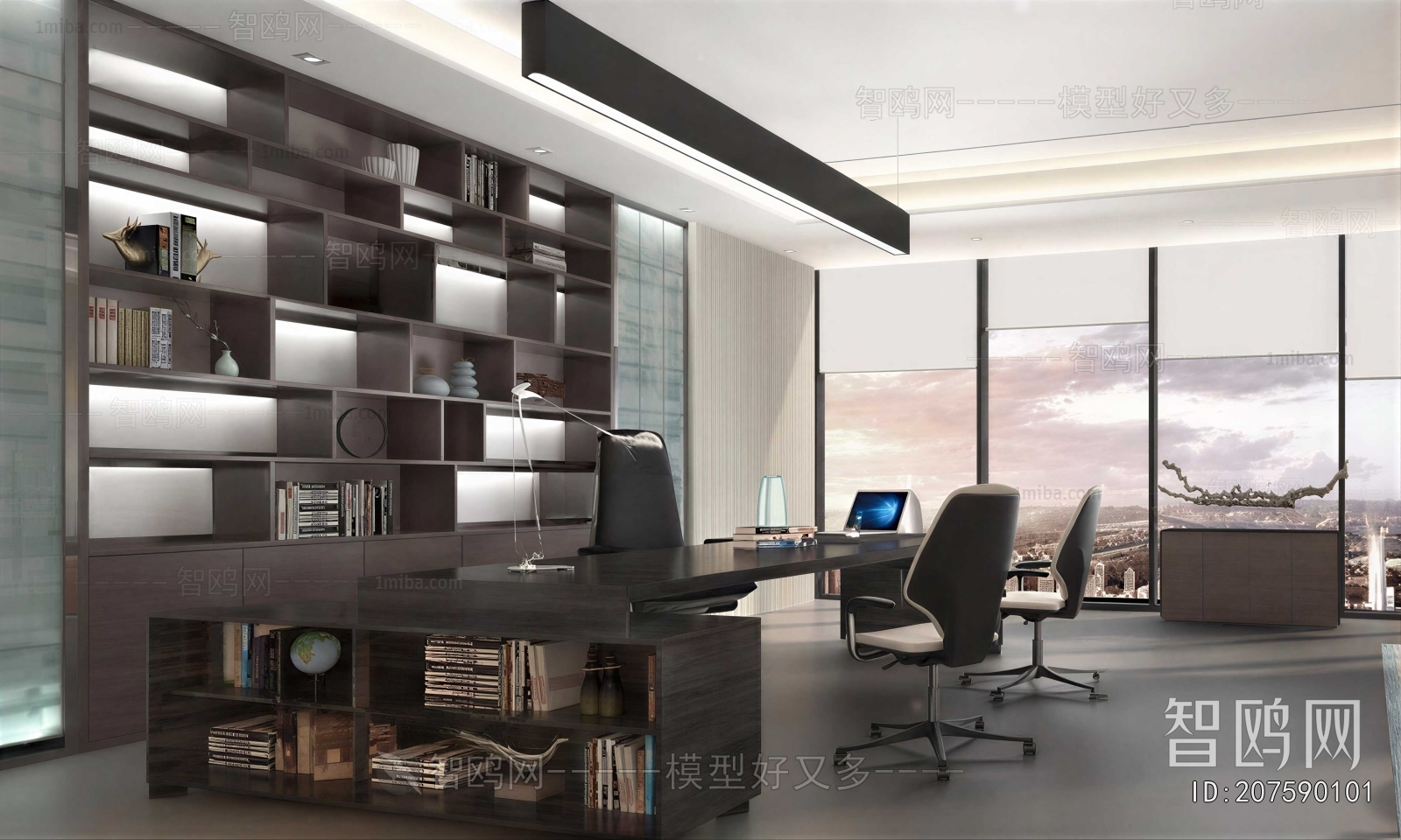 Modern Manager's Office