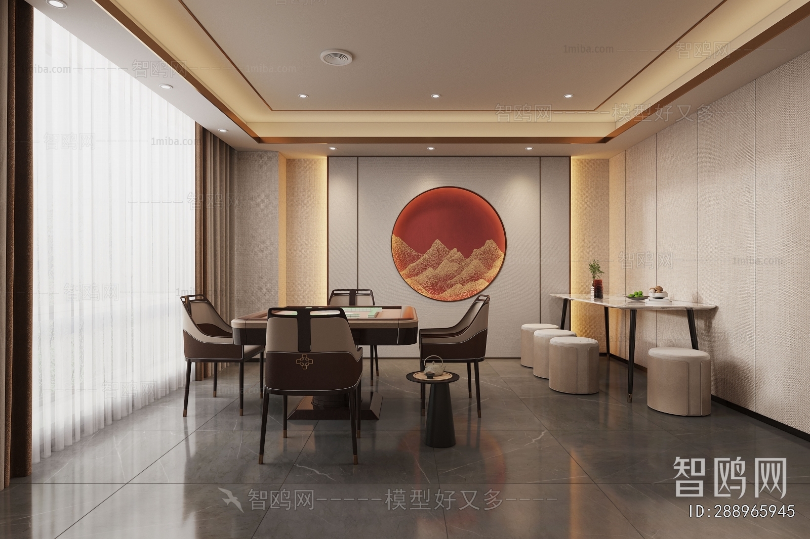 Modern Chess And Card Room