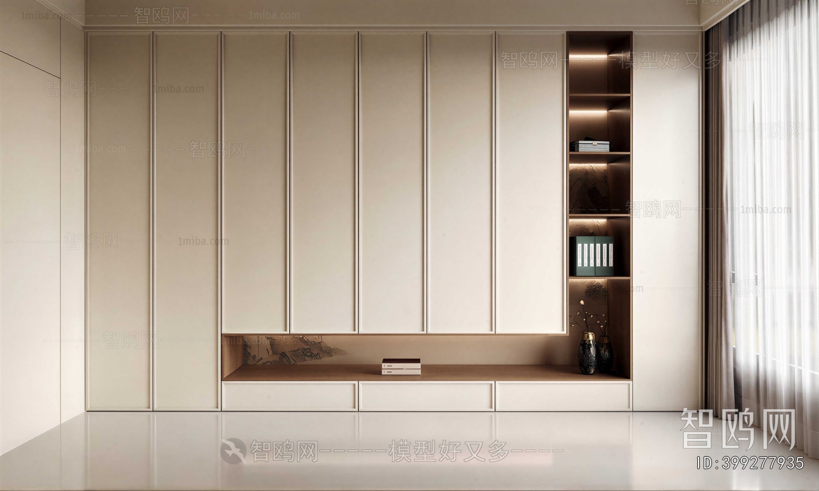 New Chinese Style Bookcase