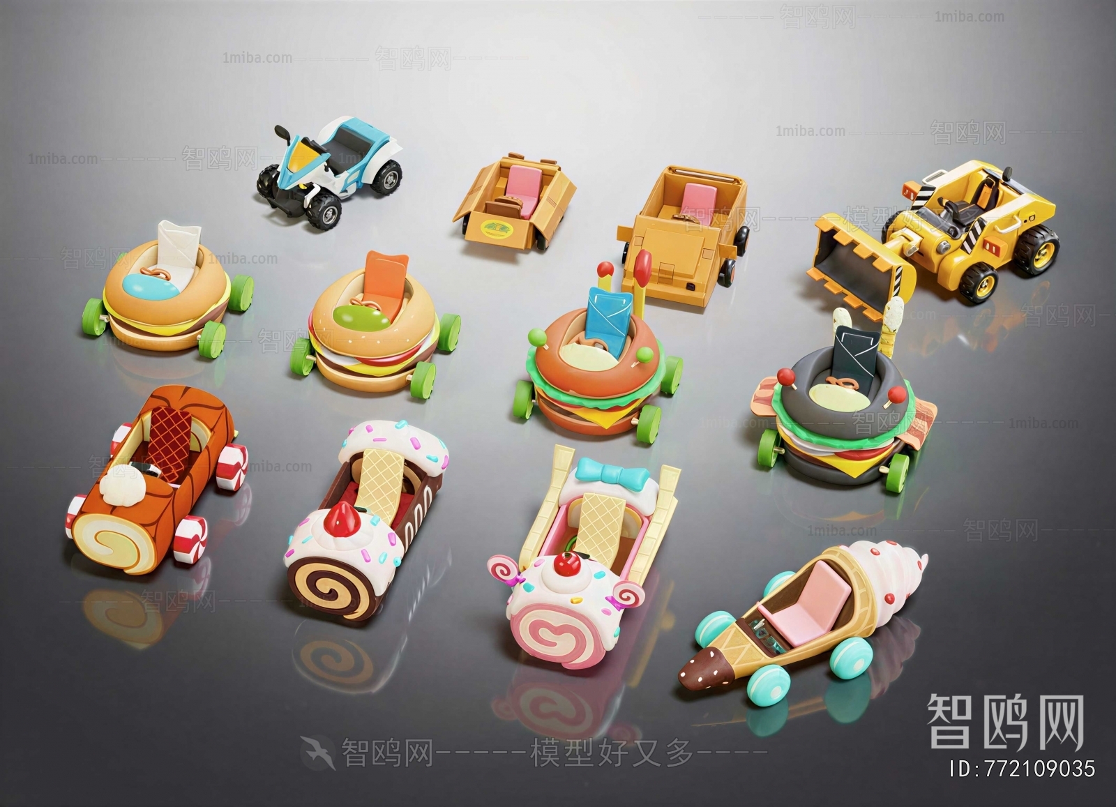 Modern Toy Vehicles