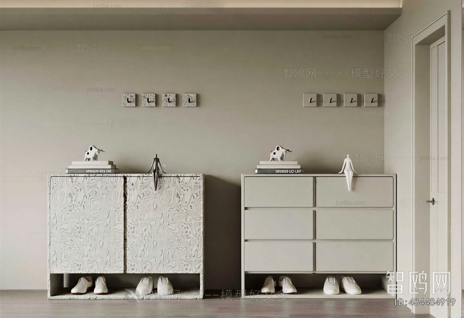 Modern Shoe Cabinet