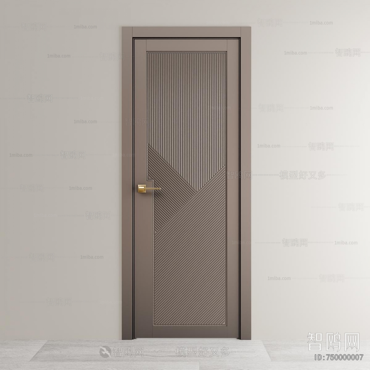 Modern Single Door