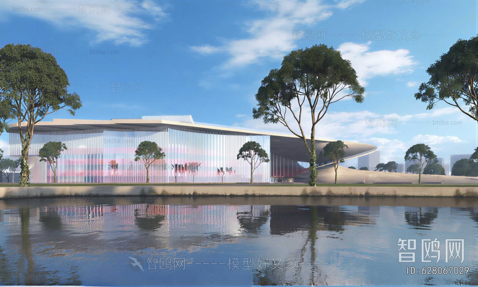 Modern Appearance Of Commercial Building
