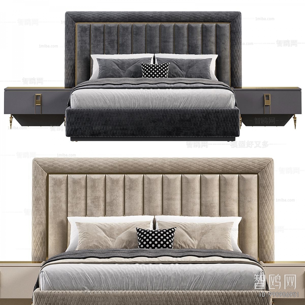 Modern Double Bed