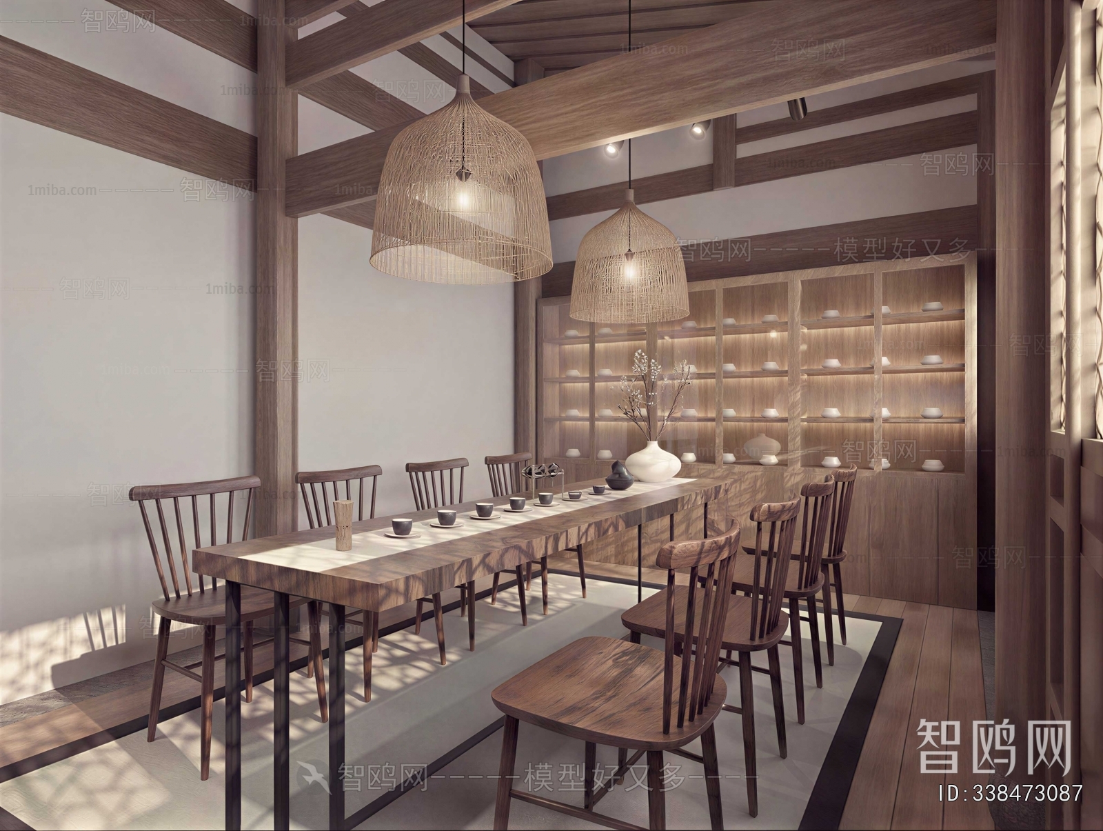 Southeast Asian Style Tea House