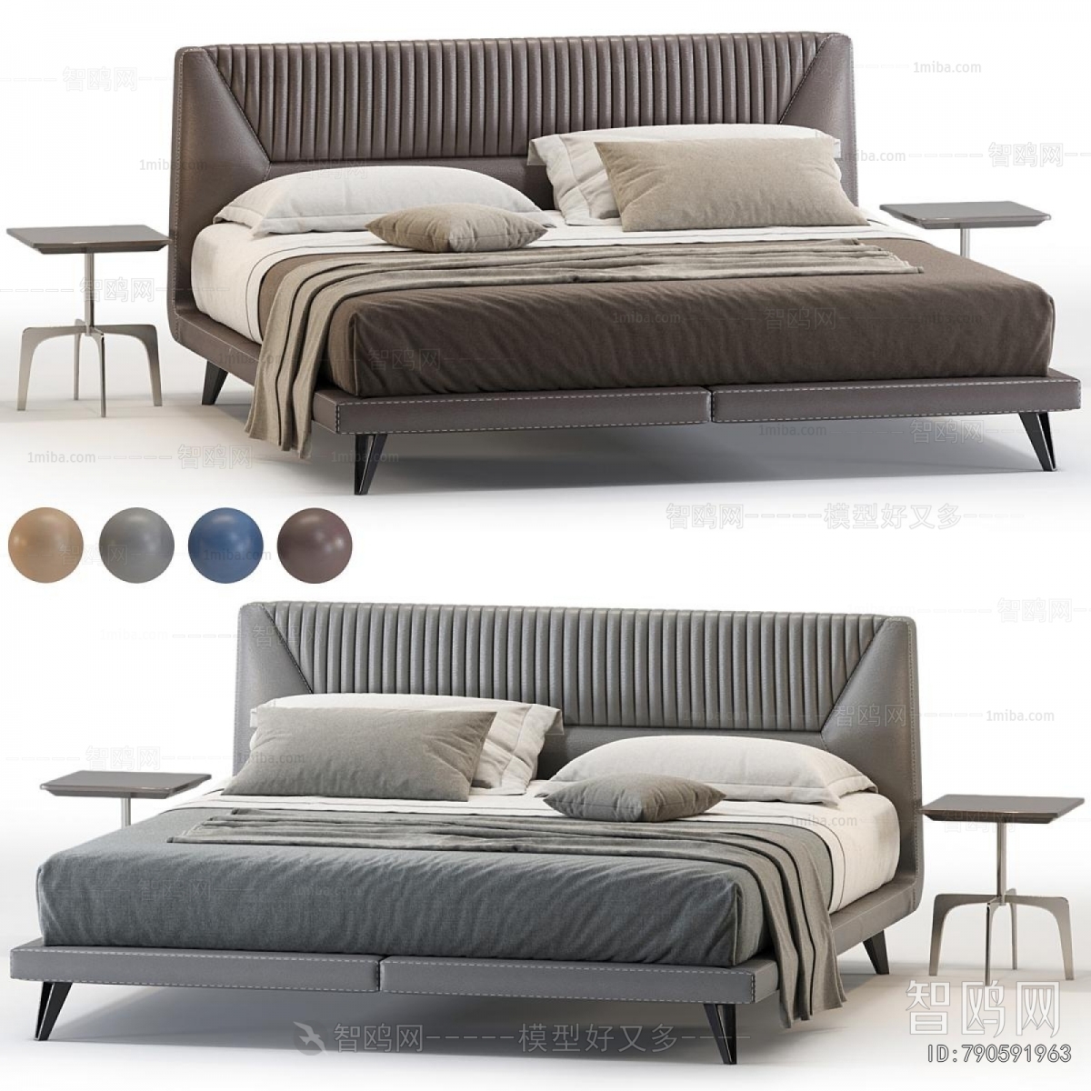 Modern Double Bed