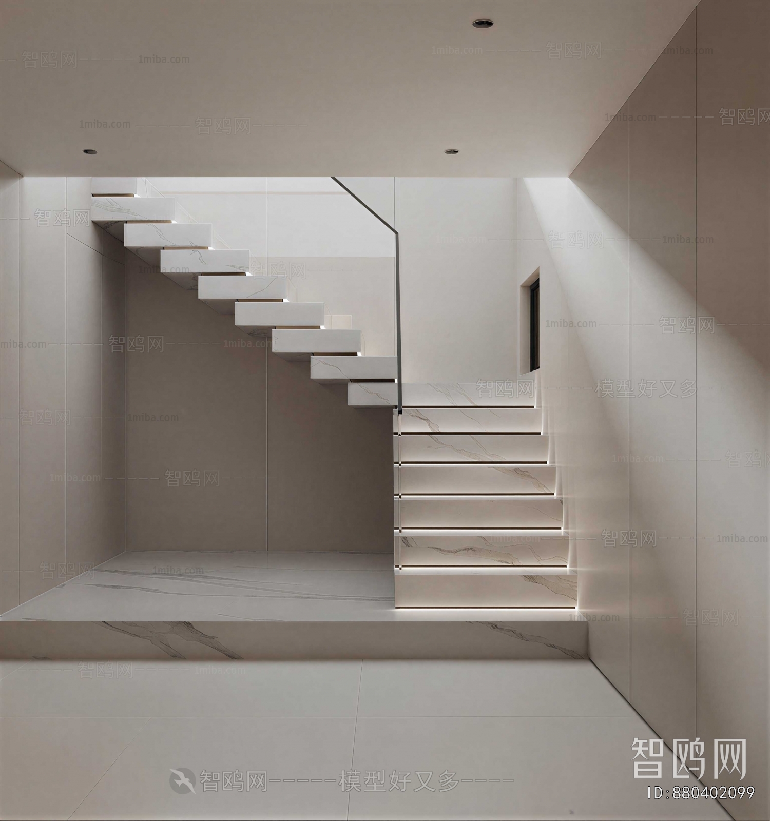 Modern Office Stairwell