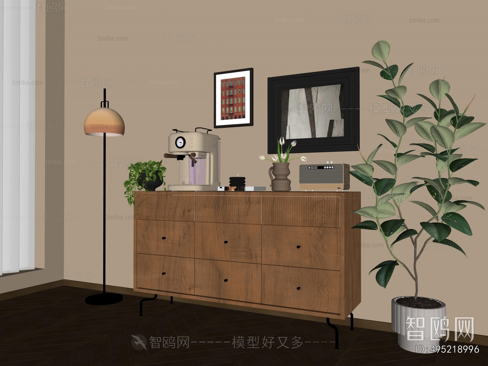 Modern Side Cabinet