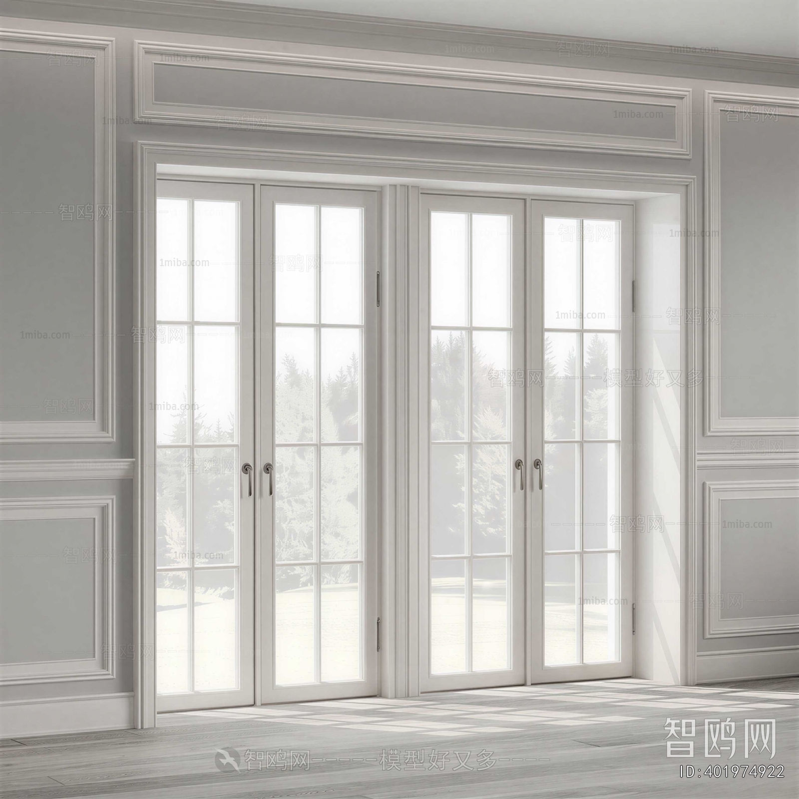 French Style Double Door