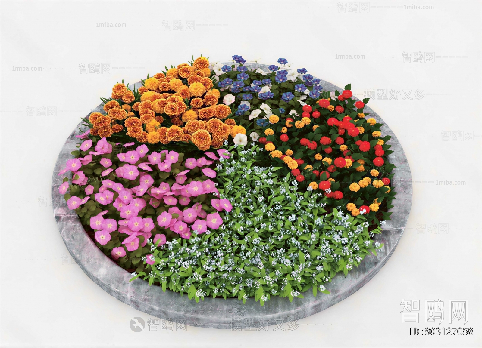Modern Flower Bed, Flower Bowl, Flower Box