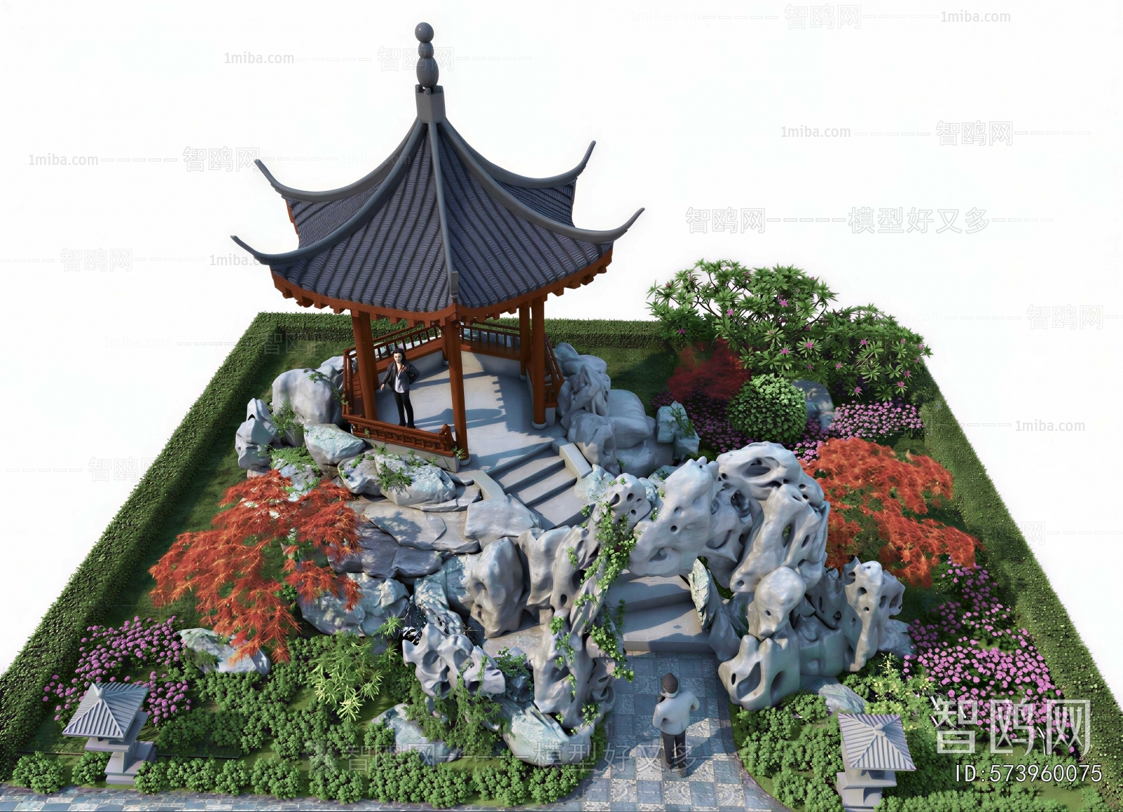 Chinese Style Courtyard/landscape