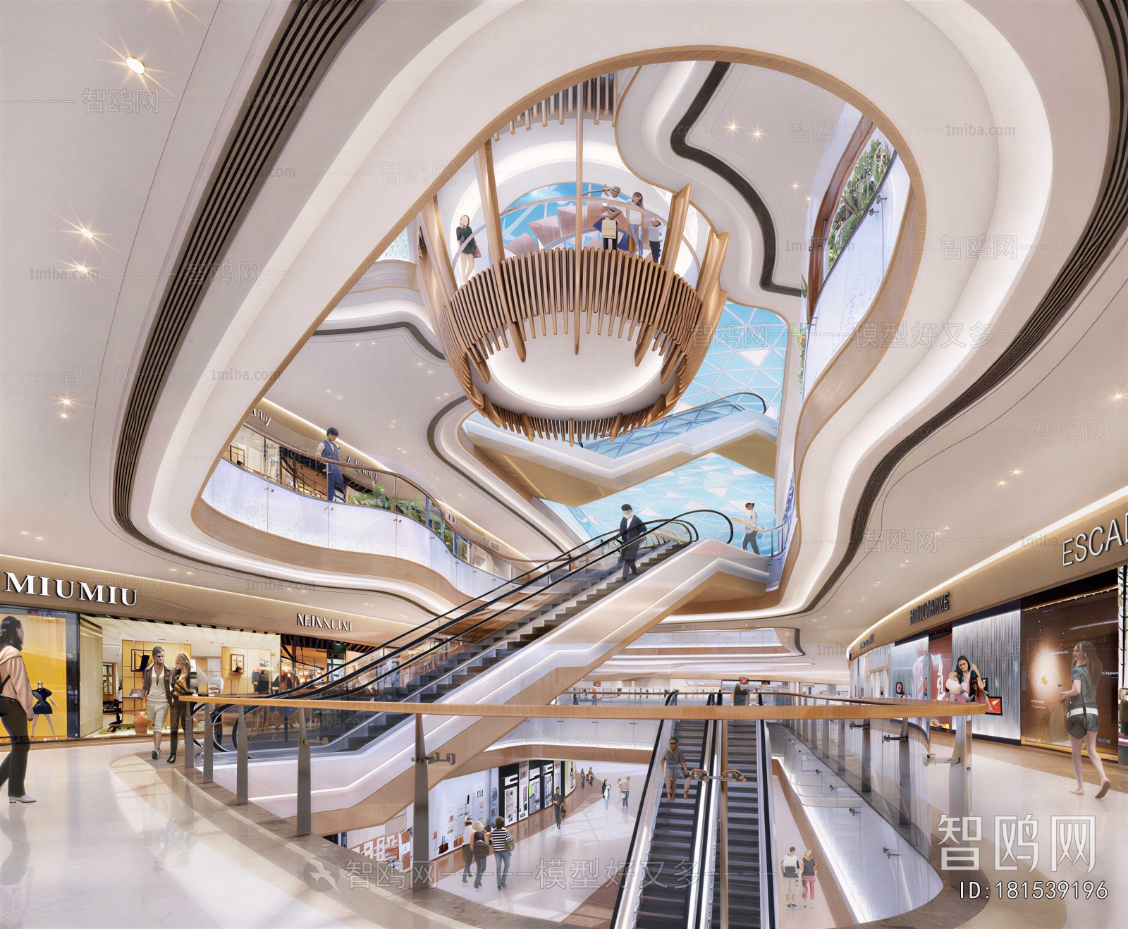 Modern Shopping Mall