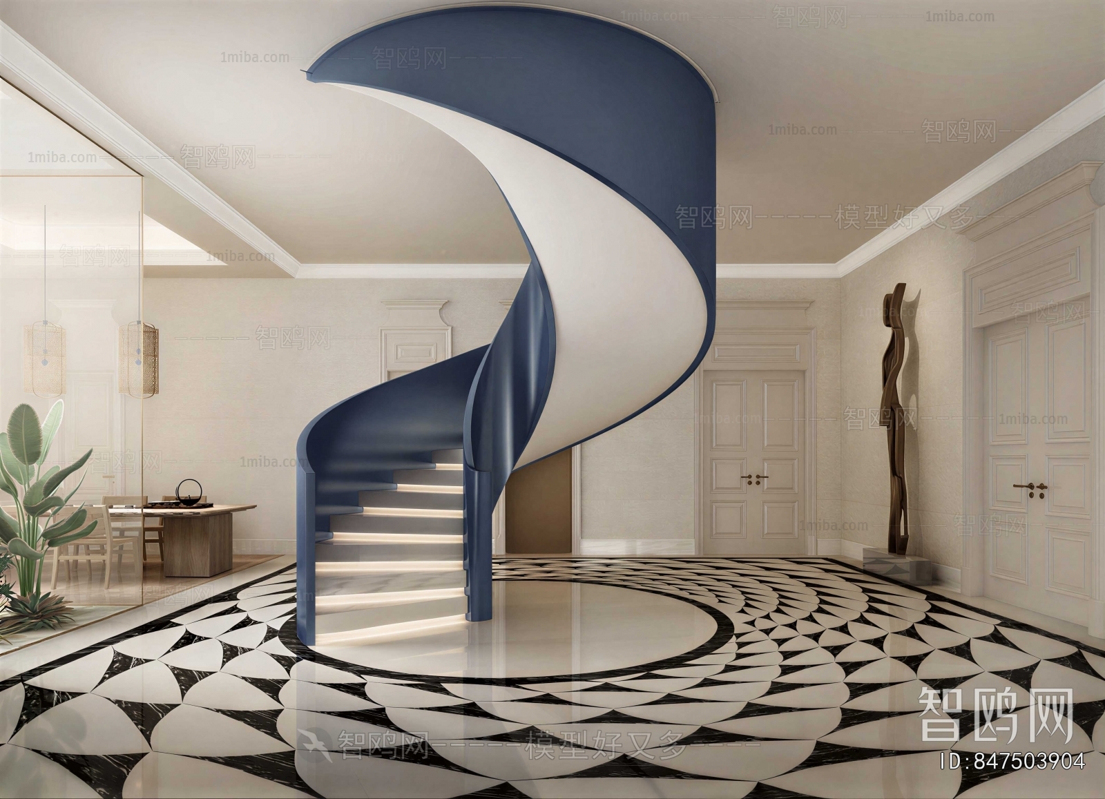 Modern Hallway