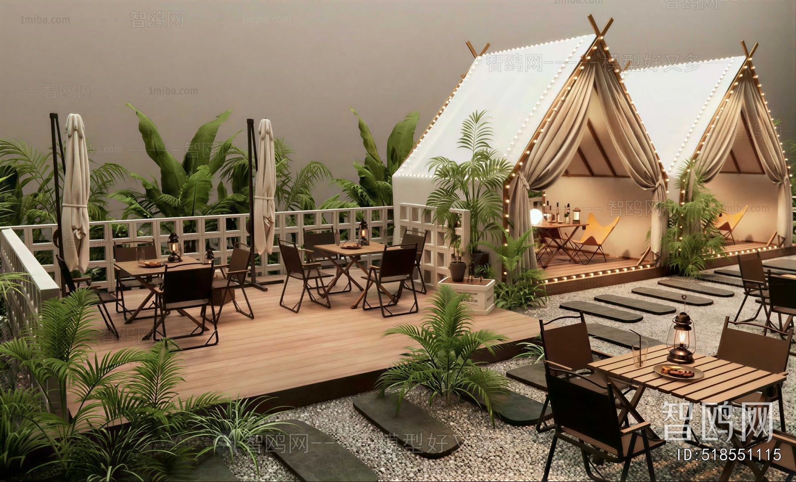 Modern Courtyard/landscape