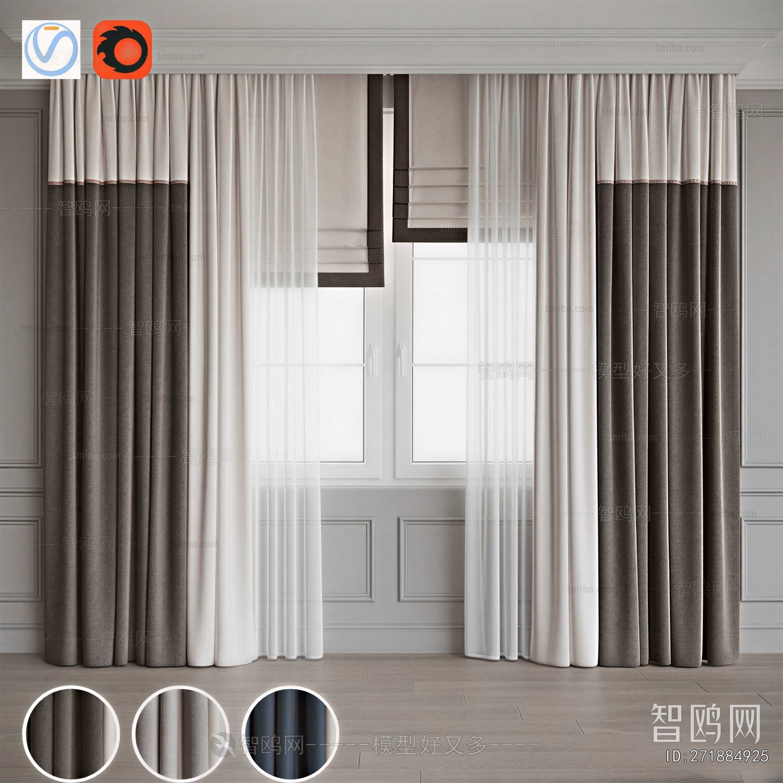 Modern The Curtain