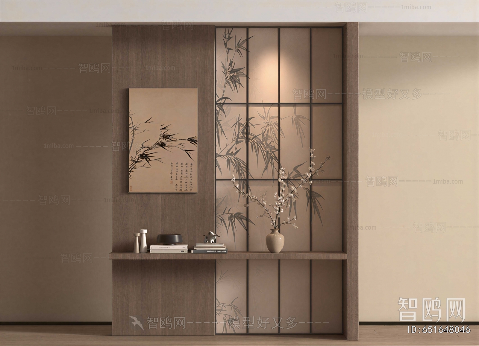 New Chinese Style Hallway