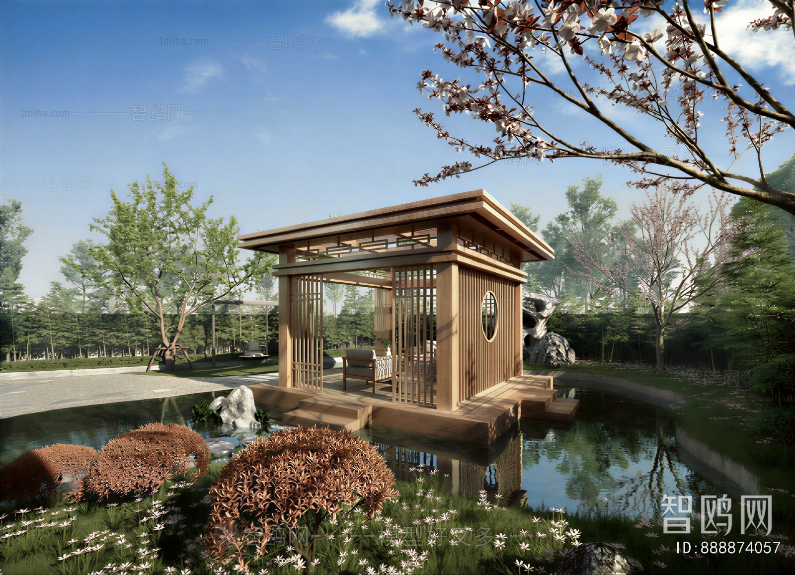 Chinese Style Courtyard/landscape