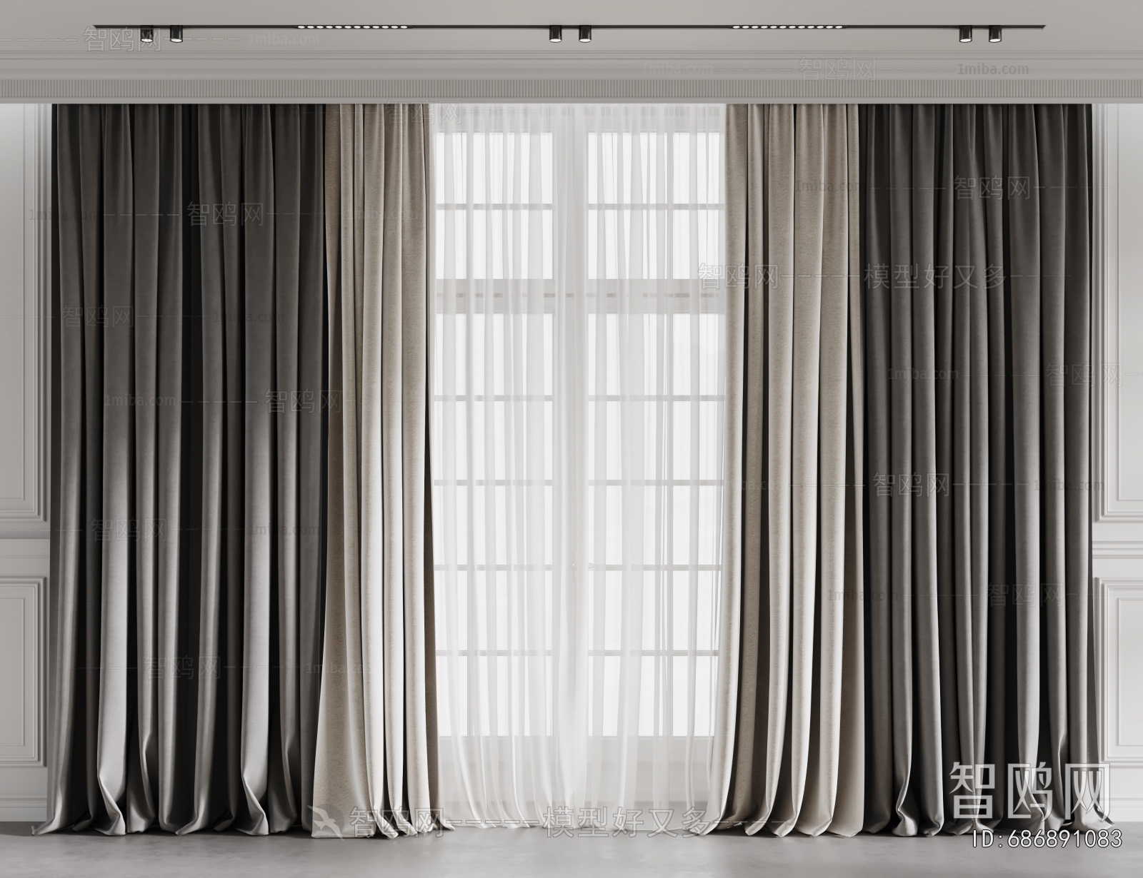 Modern The Curtain