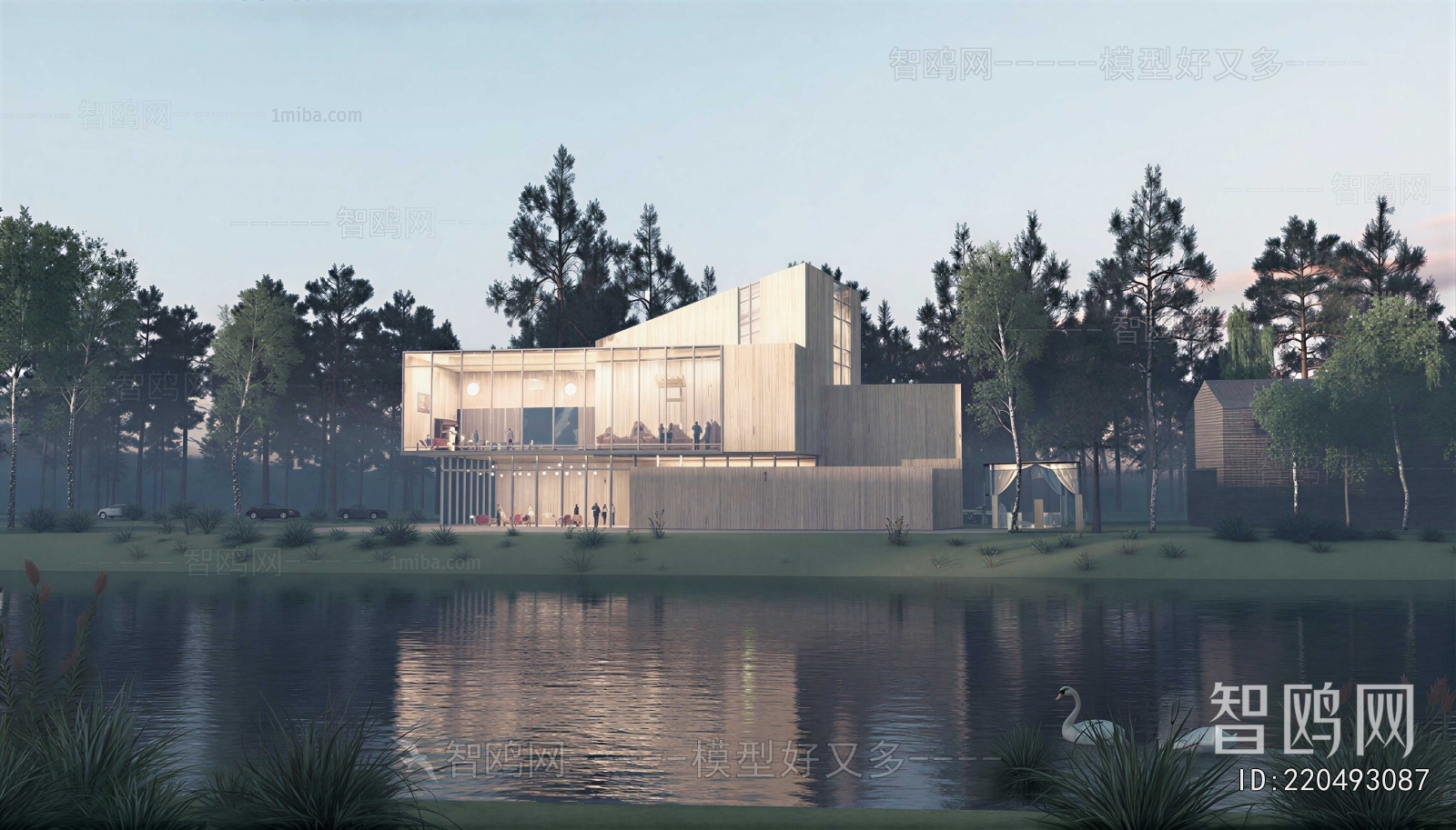 Modern Appearance Of Commercial Building