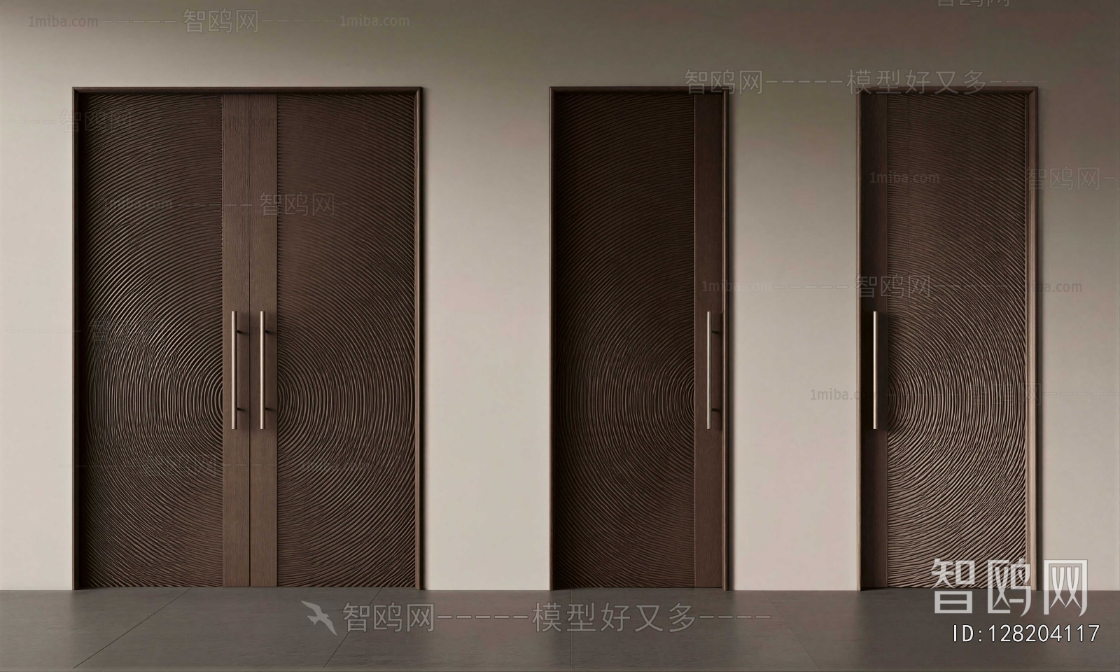 Modern Double Door
