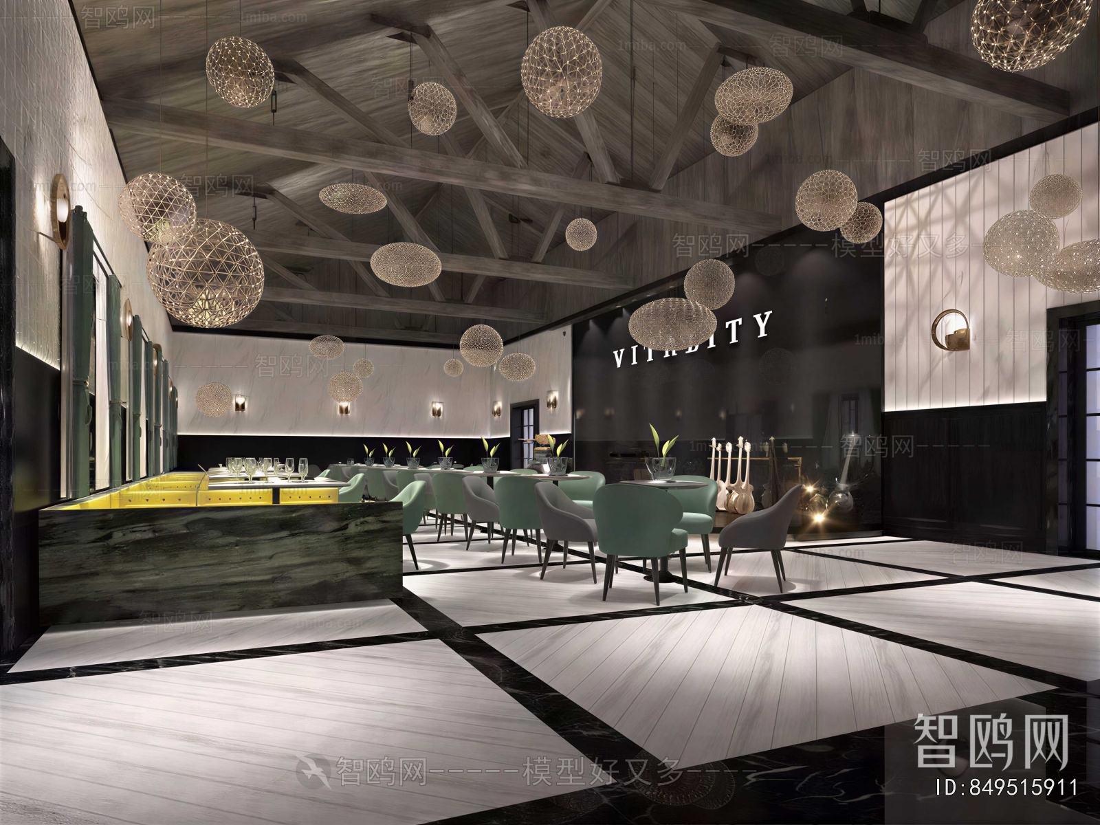 Industrial Style Restaurant
