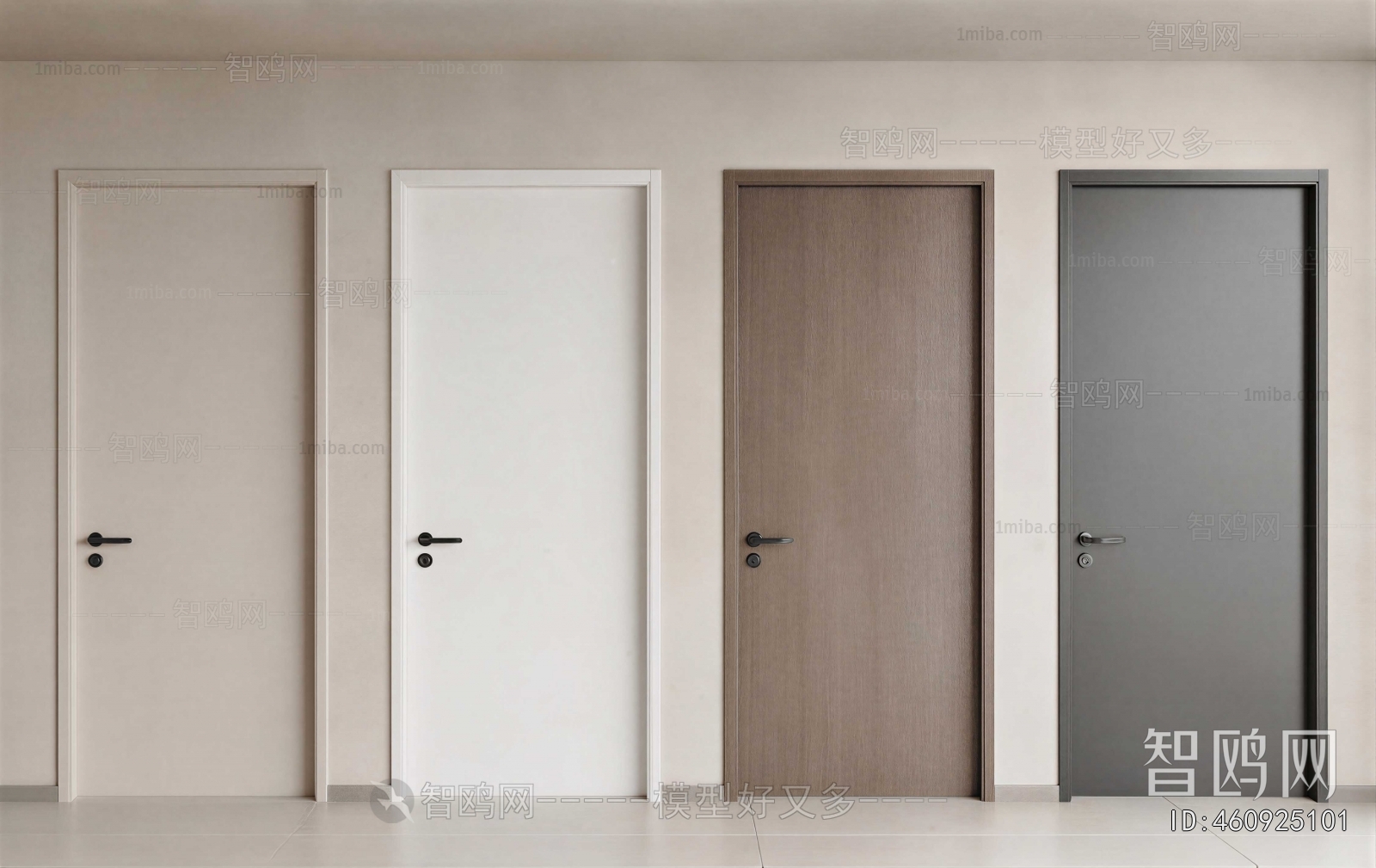 Modern Single Door