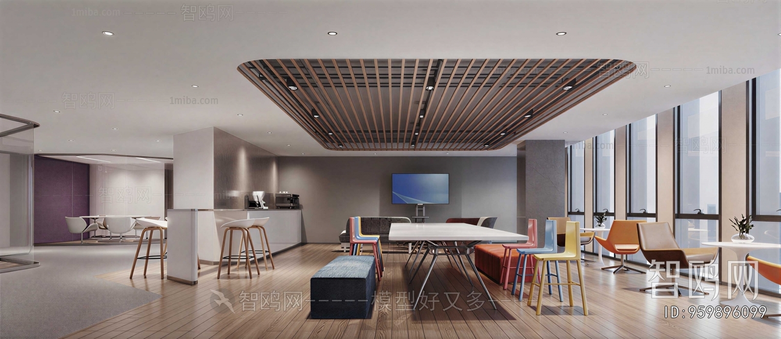 Modern Office Rest Area