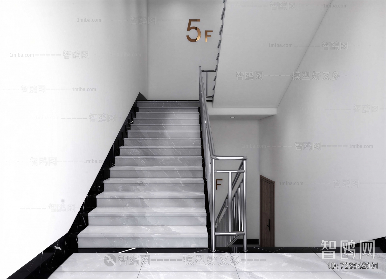 Modern Office Stairwell