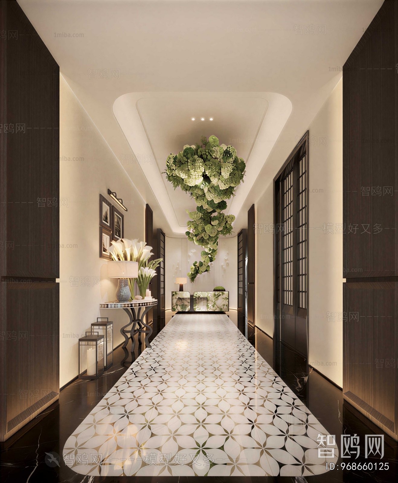 American Style Hallway