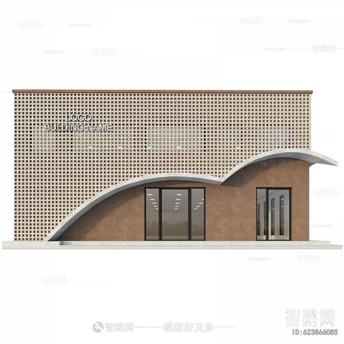 Modern Appearance Of Commercial Building