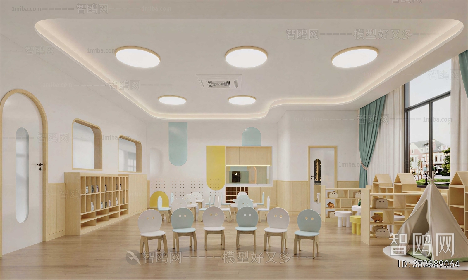 Modern Kindergarten Classrooms