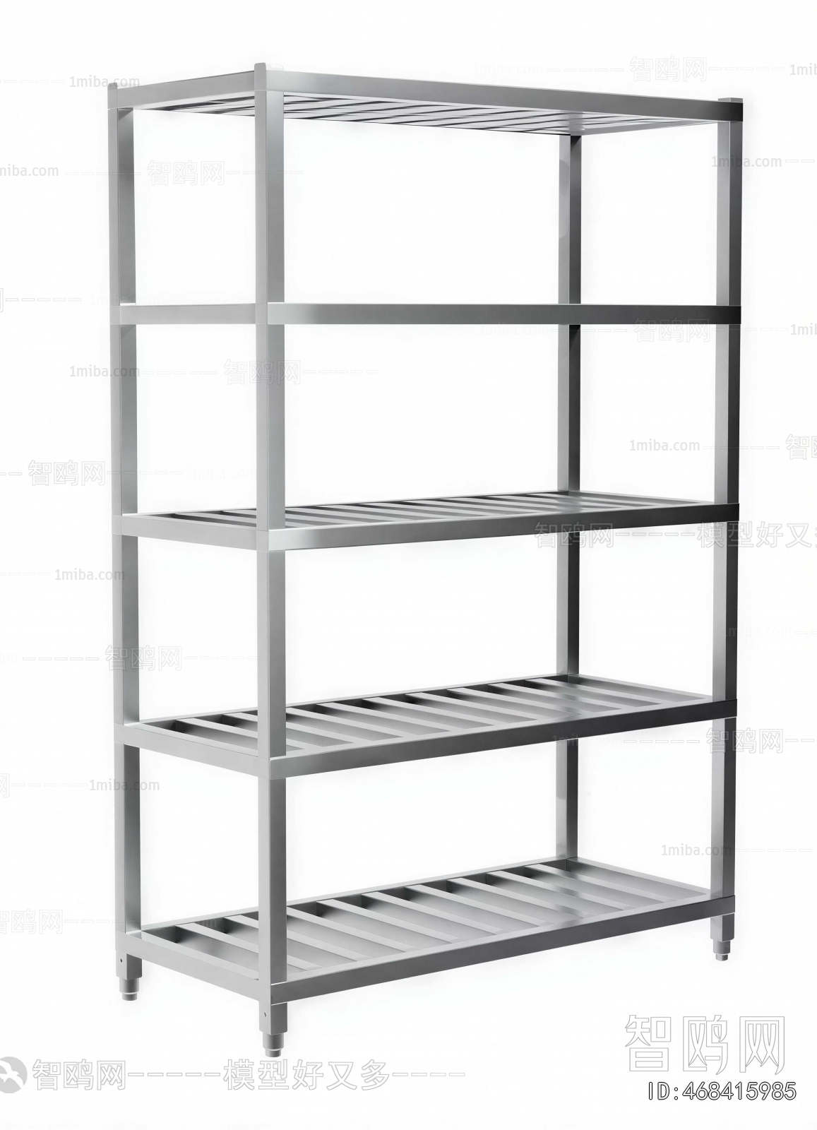 Modern Supermarket Shelf