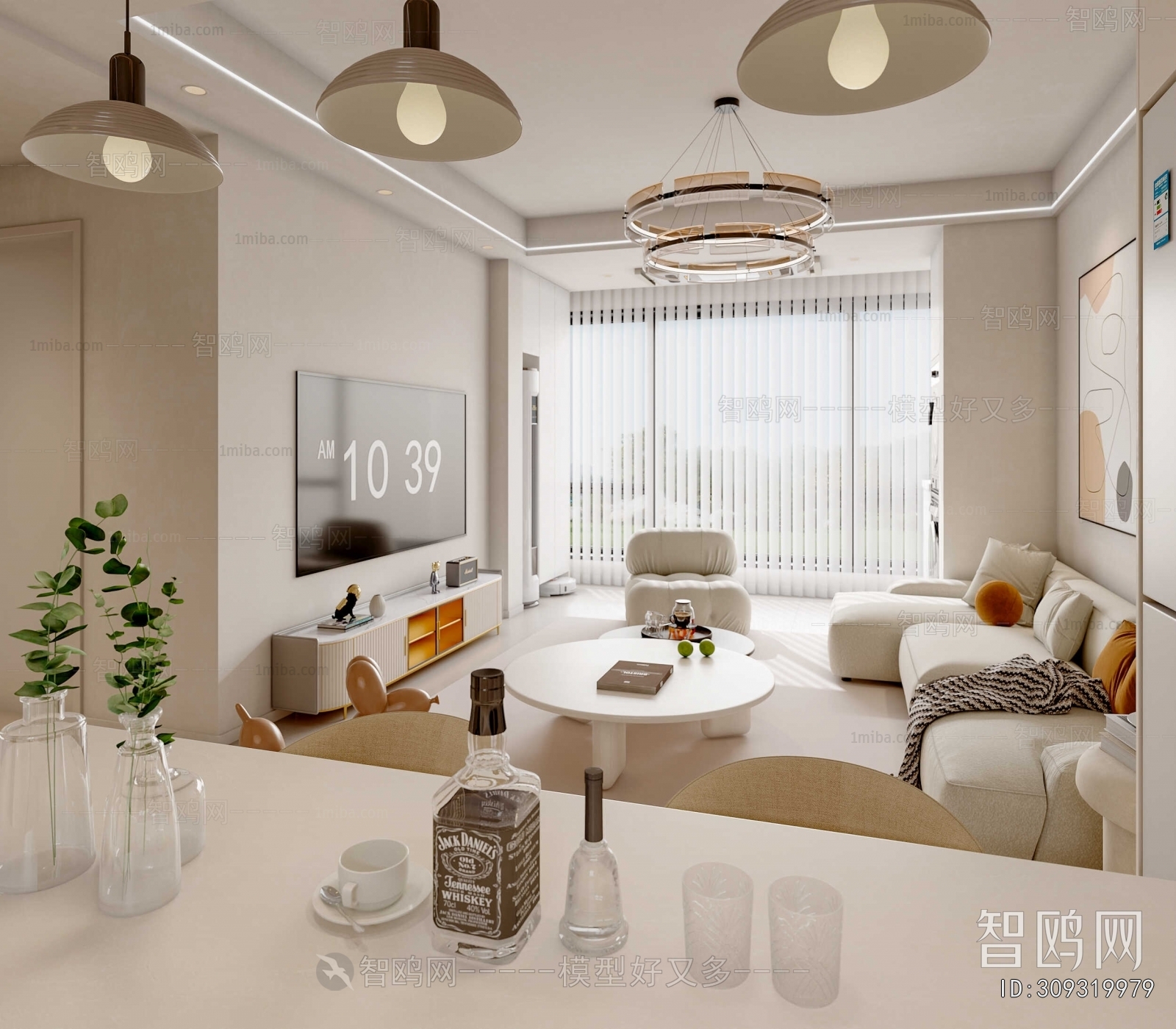 Nordic Style A Living Room