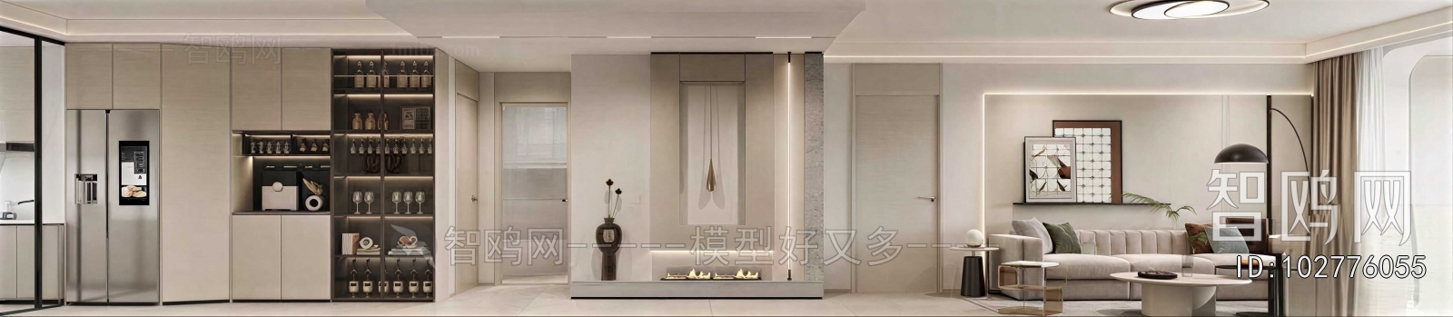Modern Hallway