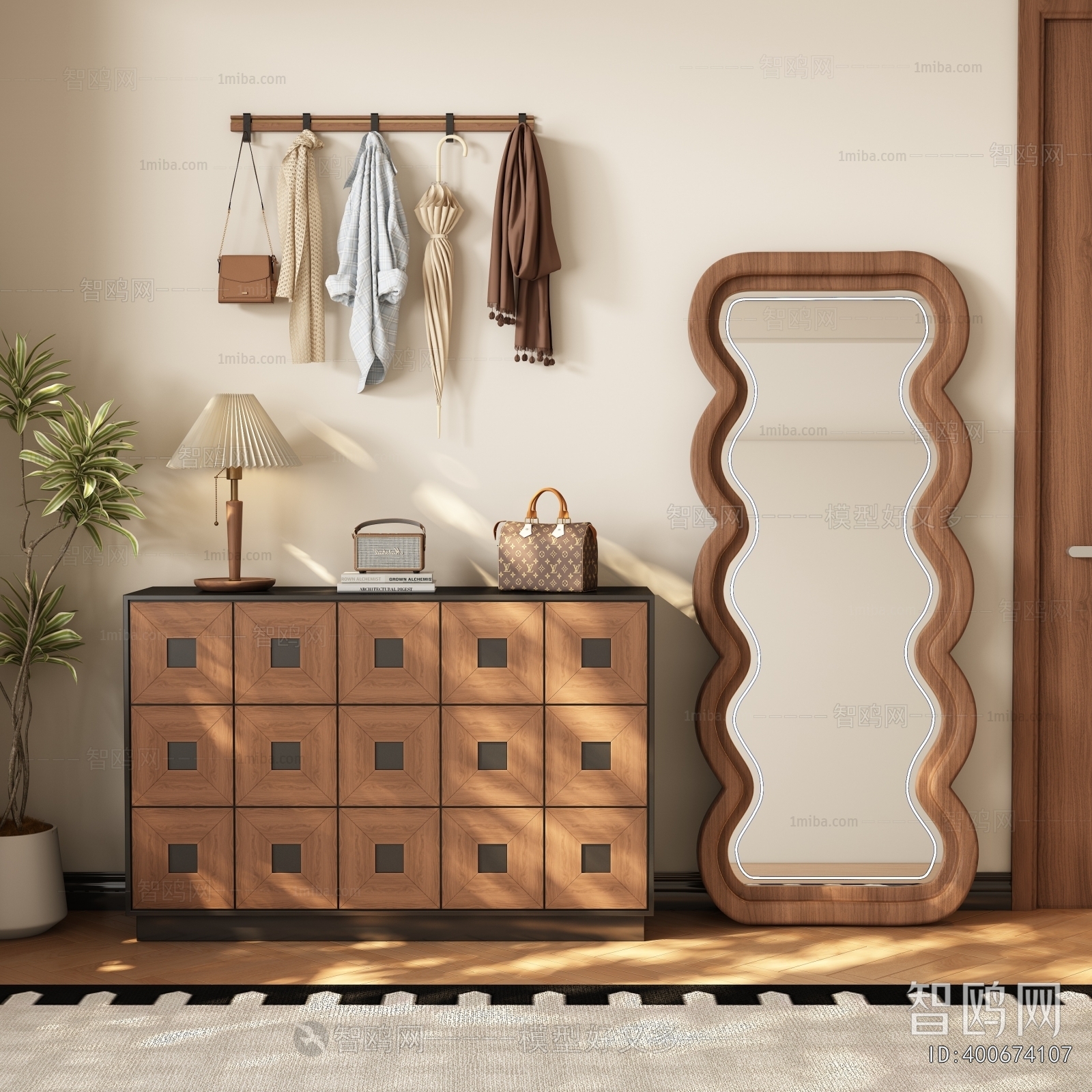 Modern Side Cabinet