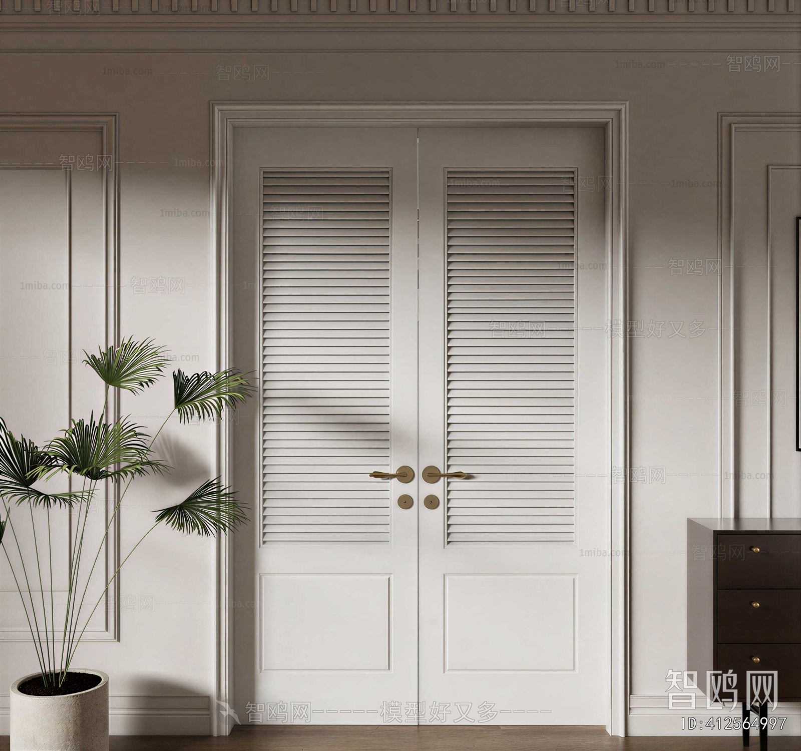 American Style Double Door