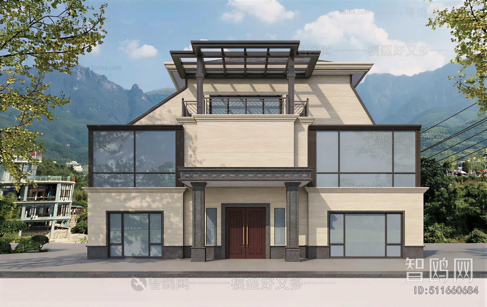 New Chinese Style Detached Villa