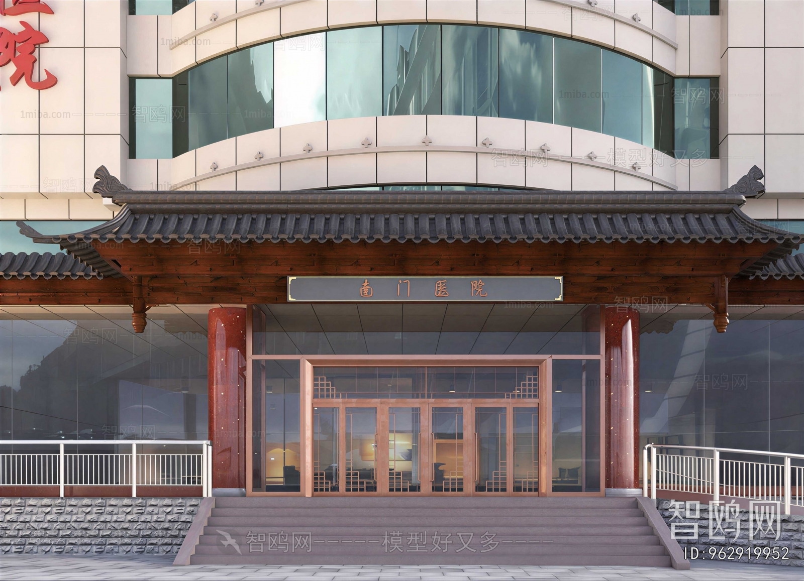 New Chinese Style Facade Element