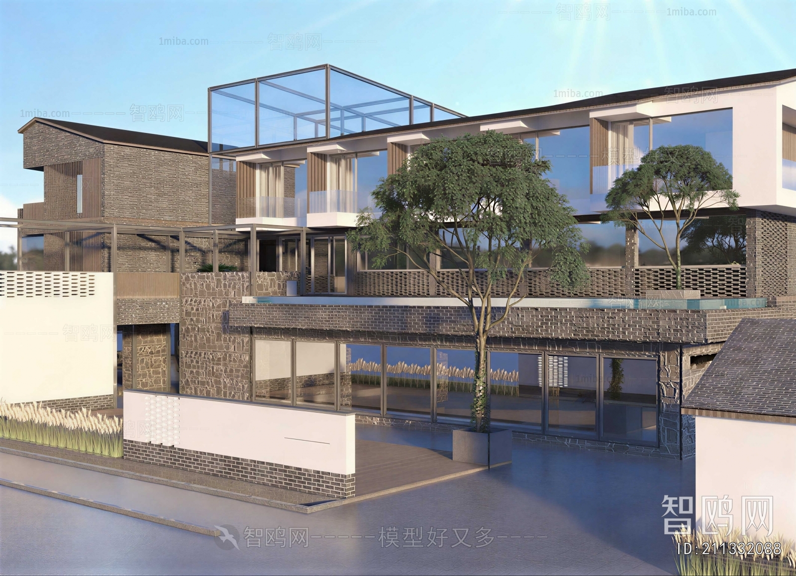 New Chinese Style Residential Building