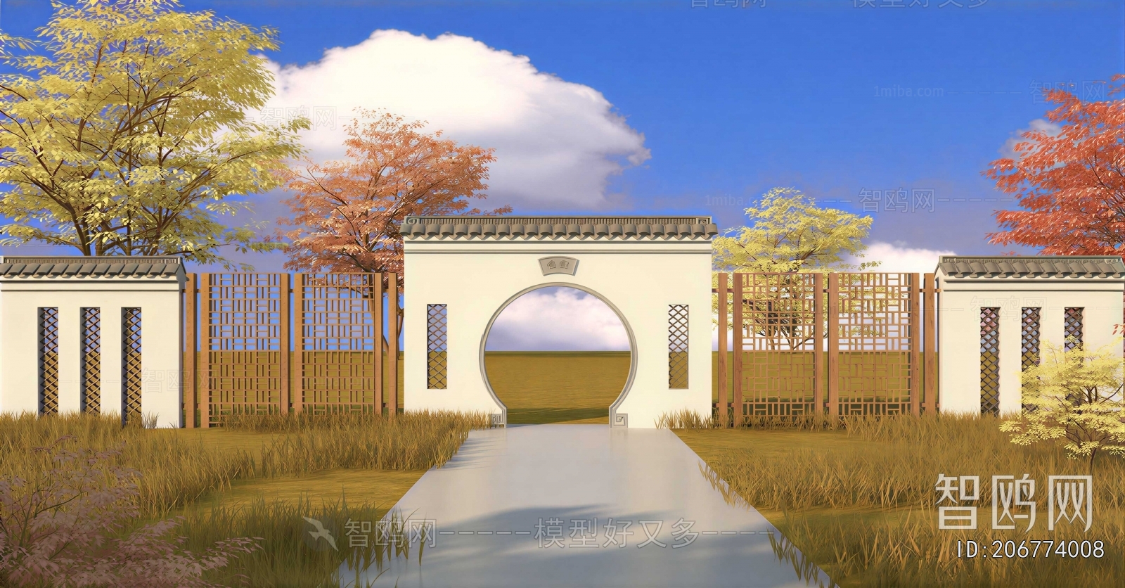 Chinese Style Courtyard/landscape