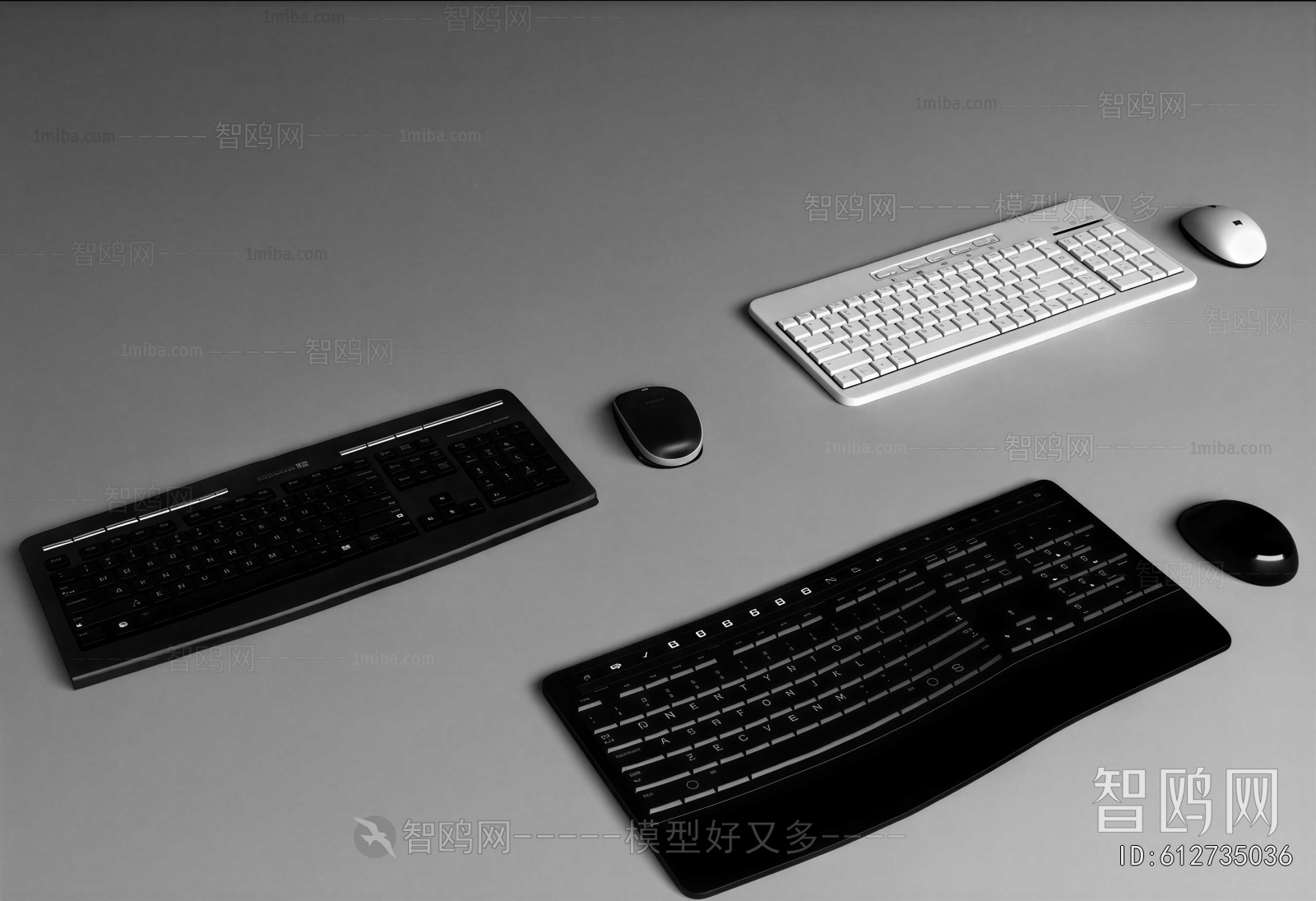 Modern Keyboard And Mouse